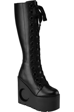 Dawn Wedge Boots