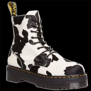 Dr Martens - Jadon Boot Hair-On-Cow Print Platforms