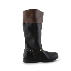 Michael Kors Zipper Buckle Straps Ankle Boots