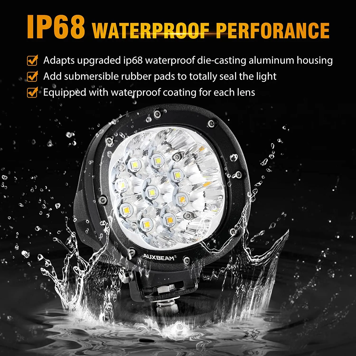 P4 Series | 4 Inch 90W 9000LM 6 Modes LED Pods Driving Lights