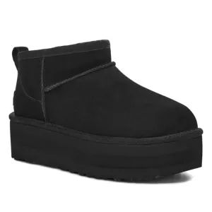 UGG Womens Classic Ultra Mini Platform Black